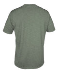 ANETIK MVLPRS8 Men's Low Pro Tech T-Shirt - Dark Olive Heathered - back