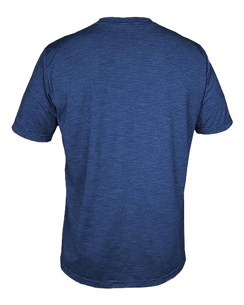ANETIK MVLPRS8 Men's Low Pro Tech T-Shirt - Navy Heathered - back