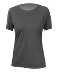 ANETIK WSBRZS0 Women's Breeze Tech T-Shirt - Charcoal Heathered - front