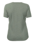 ANETIK WSBRZS0 Women's Breeze Tech T-Shirt - Dark Olive Heathered - back