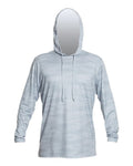 ANETIK MVLPRH8 Men's Low Pro Tech Hooded Long Sleeve T-Shirt - Ice Camo - front