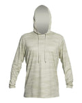 ANETIK MVLPRH8 Men's Low Pro Tech Hooded Long Sleeve T-Shirt - Stone Camo - front