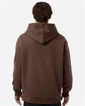 Independent Trading Co. IND330BLV Unisex Boulevard Heavyweight Hooded Sweatshirt - Brown - model back