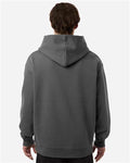 Independent Trading Co. IND330BLV Unisex Boulevard Heavyweight Hooded Sweatshirt - Pigment Black - model back