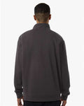 Independent Trading Co. SS4600QZ Unisex Midweight Quarter-Zip Pullover - Asphalt - model back