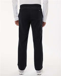 Jaanuu M20001 Men's Rhodes Everyday Straight-Leg Scrub Pants - Black - model back