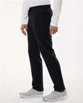 Jaanuu M20001 Men's Rhodes Everyday Straight-Leg Scrub Pants - Black - model side