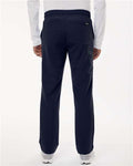 Jaanuu M20001 Men's Rhodes Everyday Straight-Leg Scrub Pants - Midnight Navy - model back