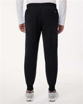 Jaanuu M20002 Men's Osmo 8-Pocket Scrub Joggers - Black - model back