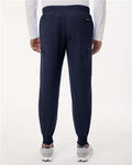 Jaanuu M20002 Men's Osmo 8-Pocket Scrub Joggers - Midnight Navy - model back