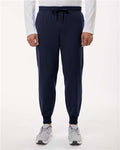 Jaanuu M20002 Men's Osmo 8-Pocket Scrub Joggers - Midnight Navy - model front