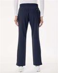 Jaanuu W20001 Women's Xenos Essential Knit-Waist Scrub Pants - Midnight Navy - model back