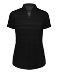 Augusta Sportswear 7002 Women's Pursuit Polo - Black - front
