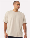 BELLA + CANVAS 4610 Unisex 7.5 oz Heavyweight Tee - Dust - model front