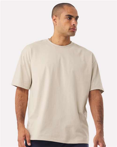 BELLA + CANVAS 4610 Unisex 7.5 oz Heavyweight Tee - Dust - model front