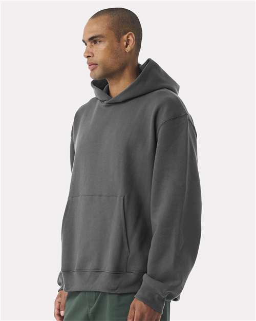 BELLA + CANVAS 4719 Unisex 10 oz. Heavyweight Hoodie Sweatshirt - Asphalt - model side