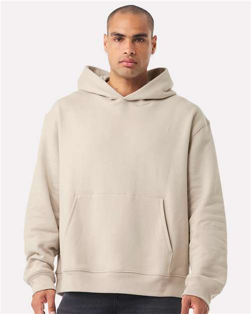 BELLA + CANVAS 4719 Unisex 10 oz. Heavyweight Hoodie Sweatshirt - Dust - model front