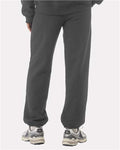 BELLA + CANVAS 4737 Unisex 10 oz. Heavyweight Sweatpants - Asphalt - model back