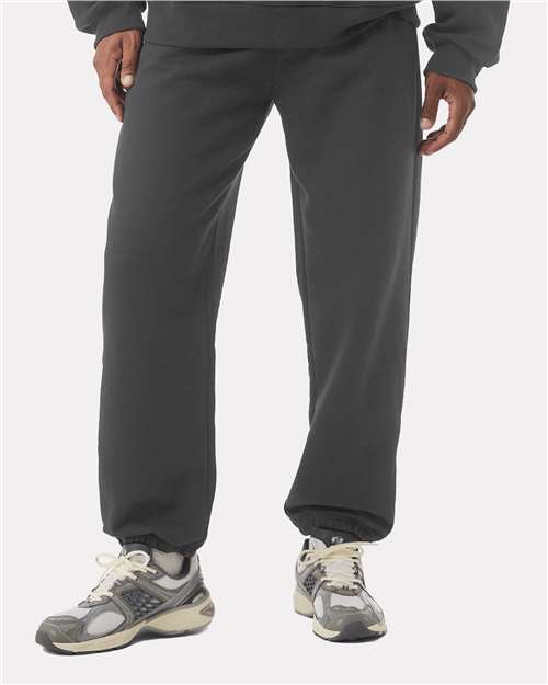 BELLA + CANVAS 4737 Unisex 10 oz. Heavyweight Sweatpants - Asphalt - model front
