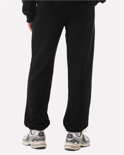 BELLA + CANVAS 4737 Unisex 10 oz. Heavyweight Sweatpants - Black - model back