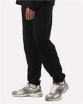 BELLA + CANVAS 4737 Unisex 10 oz. Heavyweight Sweatpants - Black - model side
