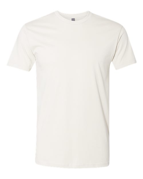 Next Level 3600 Unisex Cotton T-Shirt - Bone - flat front