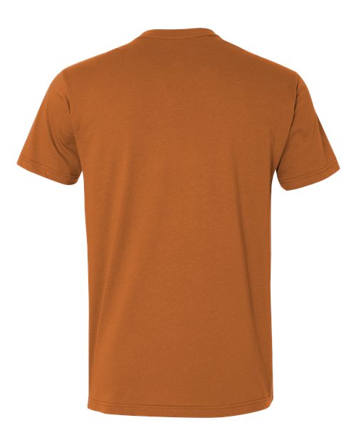 Next Level 3600 Unisex Cotton T-Shirt - Clay - back