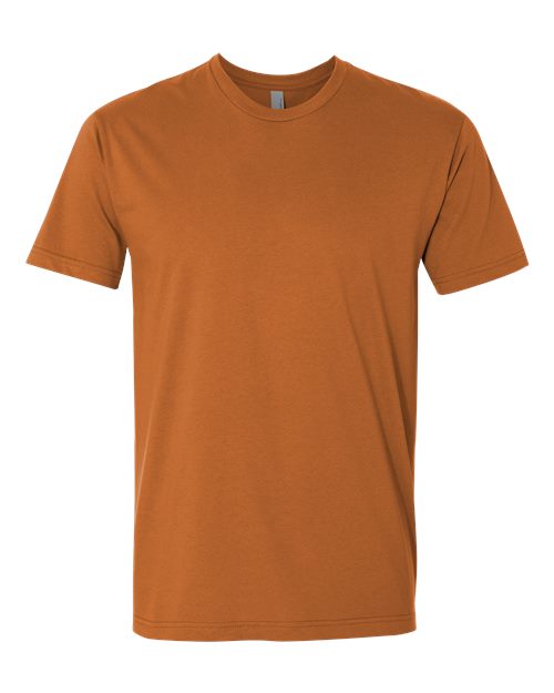 Next Level 3600 Unisex Cotton T-Shirt - Clay - flat front