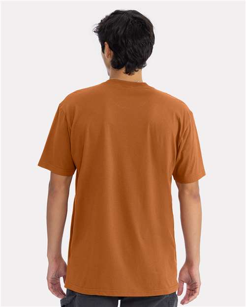Next Level 3600 Unisex Cotton T-Shirt - Clay - model back