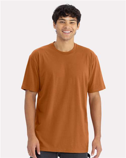 Next Level 3600 Unisex Cotton T-Shirt - Clay - model front
