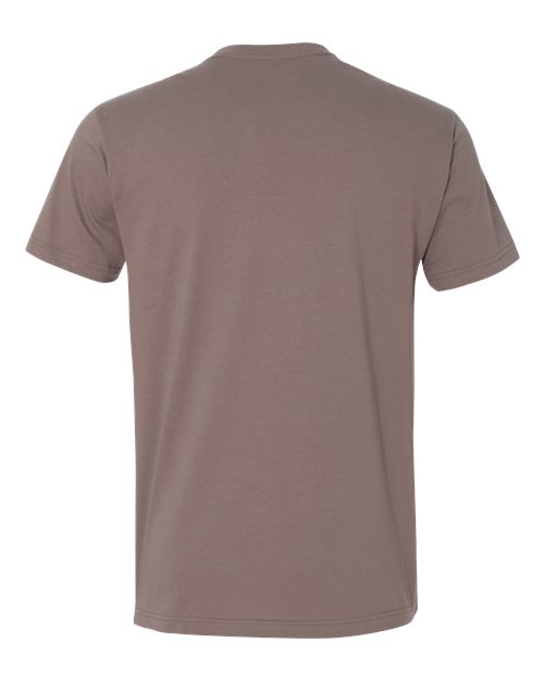 Next Level 3600 Unisex Cotton T-Shirt - Shiitake - back