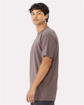 Next Level 3600 Unisex Cotton T-Shirt - Shiitake - model side
