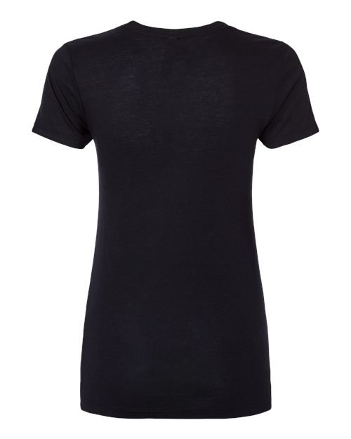 Next Level 6710 Women’s Triblend T-Shirt - Black - back