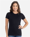 Next Level 6710 Women’s Triblend T-Shirt - Black - model front