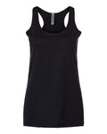 Next Level 6733 Women’s Triblend Racerback Tank - Black - flat front