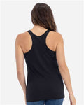 Next Level 6733 Women’s Triblend Racerback Tank - Black - model back