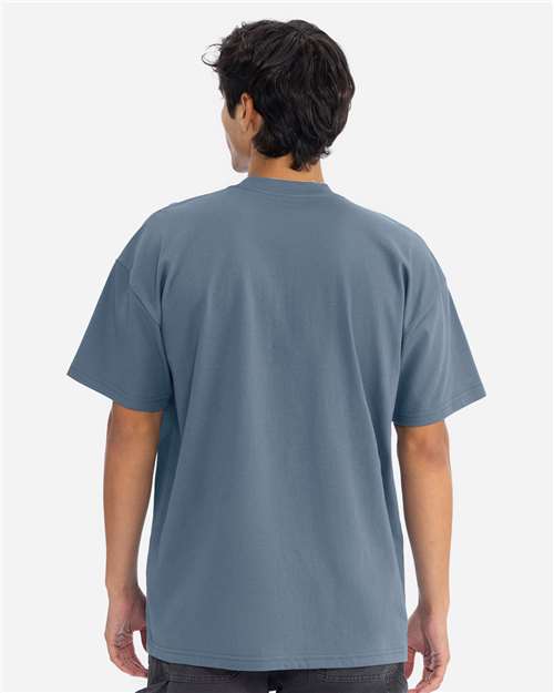 Next Level 7200 Heavyweight T-Shirt - Blue Jean - model back