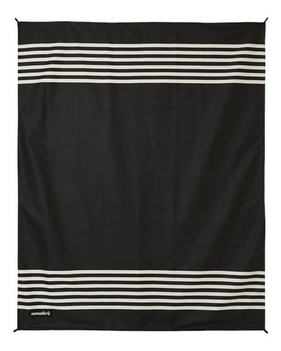 Nomadix CFT Festival Blanket - Poolside Black - front