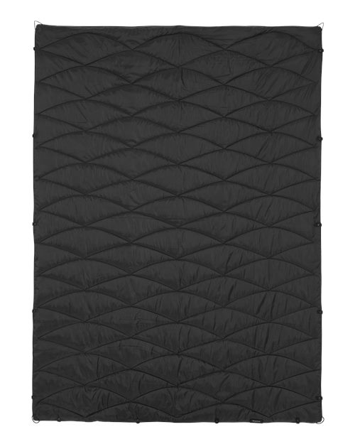 Nomadix CPB Puffer Blanket - Poolside Black - back