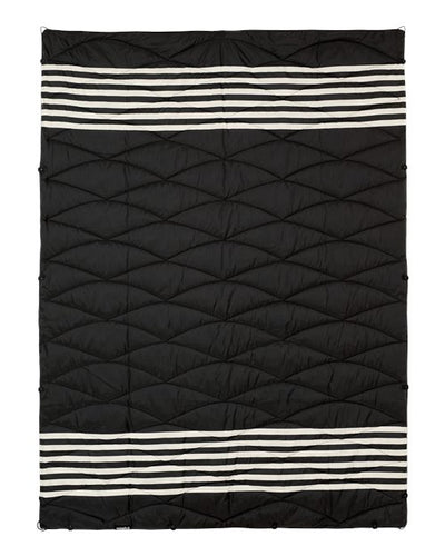 Nomadix CPB Puffer Blanket - Poolside Black - front