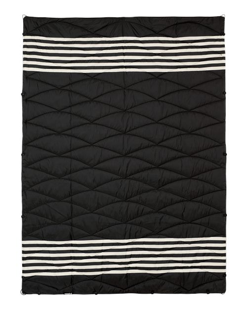 Nomadix CPB Puffer Blanket - Poolside Black - front