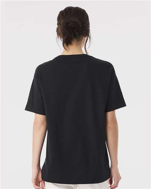 Bella + Canvas 3010 6 oz. Heavyweight Tee - Vintage Black - model back