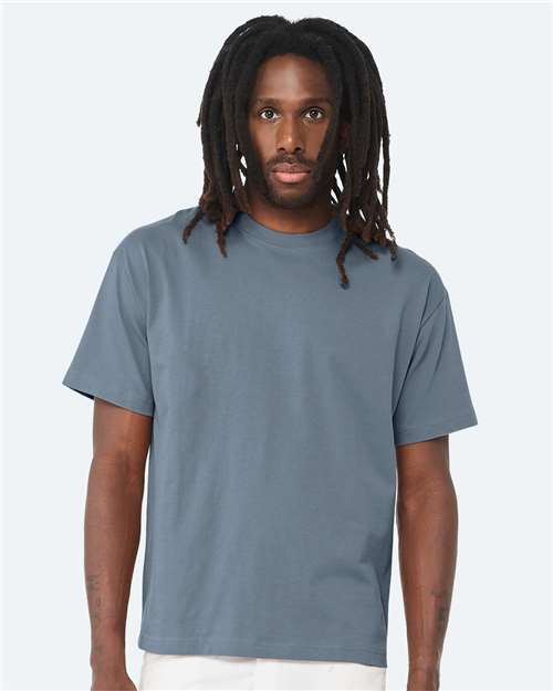 Bella + Canvas 3010 6 oz. Heavyweight Tee - Vintage Denim - model front