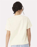 BELLA + CANVAS 6110 Women's 6 oz. Heavyweight Tee - Natural - model back