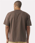 BELLA + CANVAS 4610 Unisex 7.5 oz Heavyweight Tee - Cocoa - model back