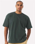 BELLA + CANVAS 4610 Unisex 7.5 oz Heavyweight Tee - Hunter Green - model front