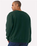 BELLA + CANVAS 4711 Unisex 10 oz. Heavyweight Crewneck Sweatshirt - Forest - model back