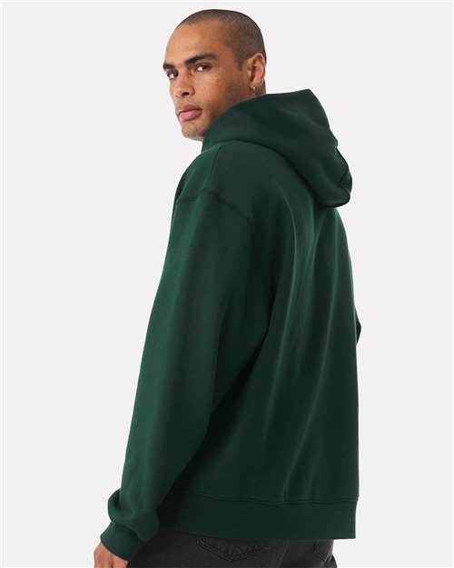 BELLA + CANVAS 4719 Unisex 10 oz. Heavyweight Hoodie Sweatshirt - Forest - model back