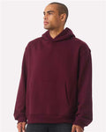 BELLA + CANVAS 4719 Unisex 10 oz. Heavyweight Hoodie Sweatshirt - Maroon - model front