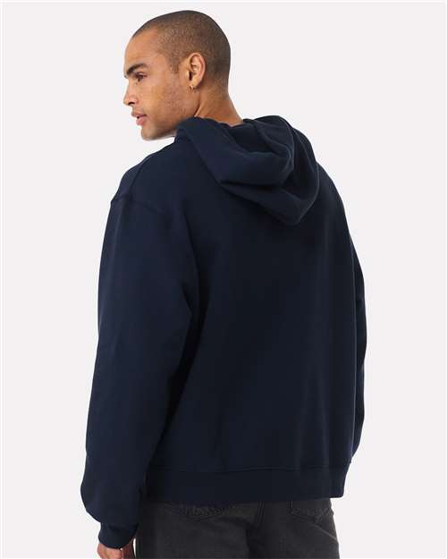 BELLA + CANVAS 4719 Unisex 10 oz. Heavyweight Hoodie Sweatshirt - Navy - model back